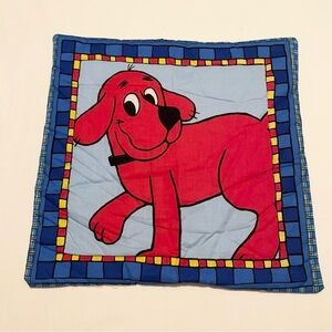 Clifford the Dog Pillowcase Homemade 16” x 16” Pillow Case
